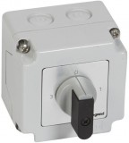 LEGRAND 027767 Tokozott görgős kapcsoló 1P 16A PR12 0-1-2-3 76x76