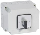 LEGRAND 027785 Tokozott görgős kapcsoló 3P 18,5kW PR40 0-Y-DELTA