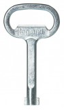 LEGRAND 036539 Atlantic - Marina kulcs fém zárakhoz, apa háromszögletű betét 6,5mm