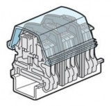 LEGRAND 037569 Viking3 vágható védőfedél 1m hossz 12-15mm osztástávolság,csavaroshoz