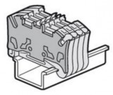 LEGRAND 037590 Viking3 szigetelő végzáró 6 mm osztástávolság szünetmentes rugóshoz