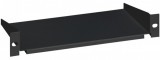 LEGRAND 046223 tálca fix 1U-10" 2 ponton rögzíthető csavarral MÉLY: 120 MAX: 10 kg fekete LCS2