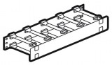 LEGRAND 046571 vizszintes rendezők 2U-19" zárt fedéllel acél vízszintes irányú LCS2RACK