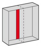 LEGRAND 047649 Altis közbülső szerelőlap elem 1200mm