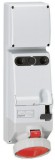 LEGRAND 057274 P17 Tempra Dafbsr-324k06 mT 400V IP66 reteszelt aljzat