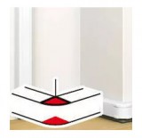 LEGRAND 075632 DLP külső könyök elem bepattintható kábelcsatornához, állíthatóbelső szög: 80 -120°, 105 x 50 mm, fehér