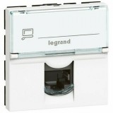 LEGRAND 076555 Program Mosaic LCS2 RJ45 aljzat Cat 5e FTP, 2 modul, fehér
