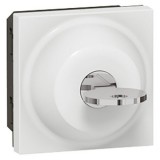 LEGRAND 077073 Program Mosaic kulcsos kapcsoló 3 állású, 2m, 6A, fehér