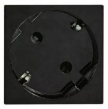 LEGRAND 079355L Program Mosaic 2P+F dugalj csatlakozóaljzat 45°-ban elforgatott, fekete