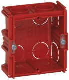 LEGRAND 080141 Batibox süllyesztődoboz téglafalba egyes, 40mm mély négyzet