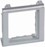 LEGRAND 080295 Program Mosaic rögzítőkeret 2m, ref. 080011-hez, alumínium