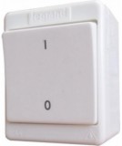 LEGRAND 083902 Kontállux IP44 kétpólusú kapcsoló fehér
