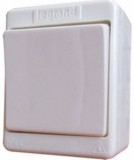 LEGRAND 083906 Kontállux IP44 váltókapcsoló fehér