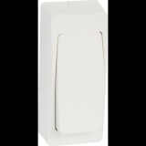 Legrand 086085 Oteo kerettel fehér falon kívüli keskeny egypólusú nyomó (086085)