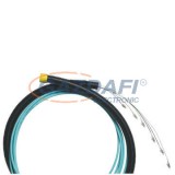 LEGRAND 132016 optikai fali kábel OM3 beltéri 6 üvegszál LSZH (LSOH) 2x 6xSC szimplex pigtail-ekkel szerelve 160 méter nagydobon LCS3