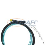 LEGRAND 132020 optikai fali kábel OM3 beltéri 6 üvegszál LSZH (LSOH) 2x 6xSC szimplex pigtail-ekkel szerelve 200 méter nagydobon LCS3