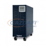 LEGRAND 310123 KEOR-S 3 kVA 42 perc BEM: 3x2,5mm2 KIM: 3x2,5mm2 RS232 SNMP szlot online kettős konverziós szünetmentes torony (UPS)