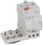 LEGRAND 410486 DX3 áramvédő relé 3P 400V~ Hpi 63A 30mA