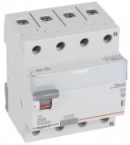 LEGRAND 411785 TX3 áram-védőkapcsoló 4P D 40A 300MA A (Fi-relé)