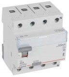 LEGRAND 411795 TX3 áram-védőkapcsoló 4P D 40A 500MA A (Fi-relé)