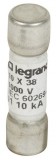 LEGRAND 414629 Hengeres olvadó biztosító 10x38 15A 1000V=