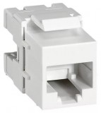 LEGRAND 632705 RJ45 Keystone port Cat6 árnyékolatlan (UTP) C110 csatlakozós 180° 250Mhz 1Gigabit