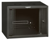 LEGRAND 646200 fali rackszekrény 19'' 6U MAG: 362 SZÉL: 600 MÉLY: 400 antracit egyrészes üvegajtós készre szerelet MAX: 18 kg Linkeo