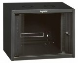 LEGRAND 646203 fali rackszekrény 19'' 15U MAG: 758 SZÉL: 600 MÉLY: 400 antracit egyrészes üvegajtós készre szerelet MAX: 45 kg Linkeo