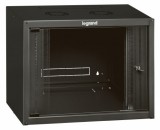 LEGRAND 646204 fali rackszekrény 19'' 18U MAG: 890 SZÉL: 600 MÉLY: 400 antracit egyrészes üvegajtós készre szerelet MAX: 54 kg Linkeo