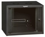 LEGRAND 646205 fali rackszekrény 19'' 21U MAG: 1022 SZÉL: 600 MÉLY: 400 antracit egyrészes üvegajtós készre szerelet MAX: 63 kg Linkeo