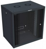 LEGRAND 646254 fali rackszekrény 19'' 18U MAG: 890 SZÉL: 600 MÉLY: 450 antracit egyrészes üvegajtós lapraszerelt MAX: 54 kg Linkeo
