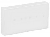 LEGRAND 661622 URA készenlétű üzemű lámpatest, standard, 160 Lm, 1 óra LED