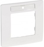 LEGRAND 665006 Niloé 1-es keret címketartóval, fehér