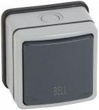 LEGRAND 684611 Plexo 66 váltóérintkezős nyomó falon kívüli