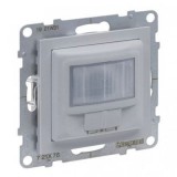 Legrand 721376A Suno mozgásérzékelős (PIR) kapcsoló, 2-150 W (LED max. 100 W) beépített nyomóval, 2 vezetékes, alumínium