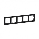 LEGRAND 721525 Suno 5-ös keret, fekete