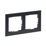 LEGRAND 721552 Suno 2-es keret, sötétszürke