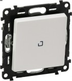 LEGRAND 752104 Valena Life egypólusú kapcsoló ellenőrzőfénnyel 10 AX fehér