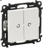 LEGRAND 752109 Valena Life kettős váltókapcsoló jelzőfénnyel 10 AX fehér