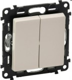 LEGRAND 752208 Valena Life kettős váltókapcsoló 10 AX elefántcsont