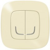 LEGRAND 752687 Vezeték nélküli kapcsoló - kettős egypólusú Valena Allure Netatmo elefántcsont