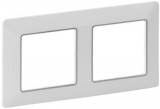 LEGRAND 754032 Valena Life kettős keret fehér–króm