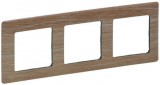 LEGRAND 754183 Valena Life hármas keret bambusz dekor