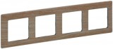 LEGRAND 754184 Valena Life négyes keret bambusz dekor