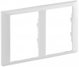LEGRAND 754222 Valena Life kettős keret 2x2P+F dugalj csatlakozóaljzathoz fehér