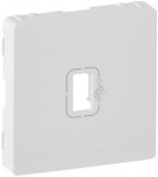 LEGRAND 754750 Valena Life elővezetékezett USB adatátviteli csatlakozóaljzat burkolat, fehér
