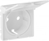 LEGRAND 754840 Valena Life 2P+F dugalj csatlakozóaljzat burkolat csapófedéllel fehér