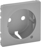 LEGRAND 754852 Valena Life 2P+F dugalj csatlakozóaljzat ellenőrzőfényes burkolat, alumínium
