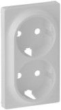LEGRAND 754950 Valena Life 2x2P+F dugalj csatlakozóaljzat burkolat fehér