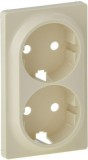 LEGRAND 754951 Valena Life 2x2P+F dugalj csatlakozóaljzat burkolat elefántcsont
